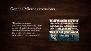 Recognizing and Challenging Microaggressions