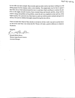 Reference Letter - Moore2