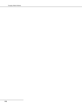 Ecología y Medio Ambiente
110
 