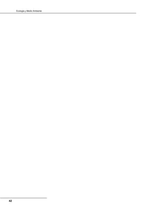 Ecología y Medio Ambiente
42
 