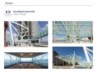 Sana Myriad Lisboa Hotel
Lisbon, Portugal
Portfolio
 