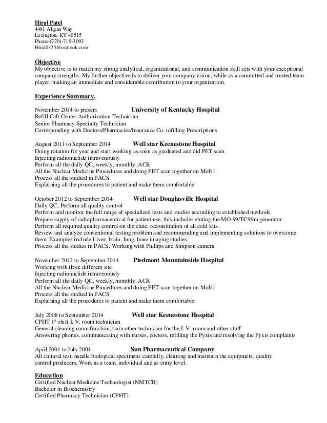 hiral patel resume