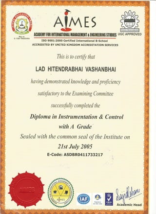 6.Diploma Certificate