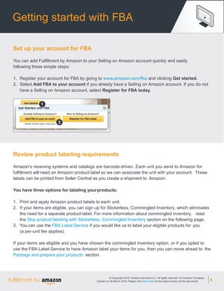 FBA Amazon quick start guideline | PDF