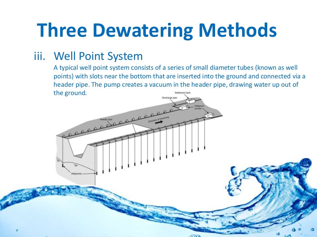 Civil EngineeringDewatering