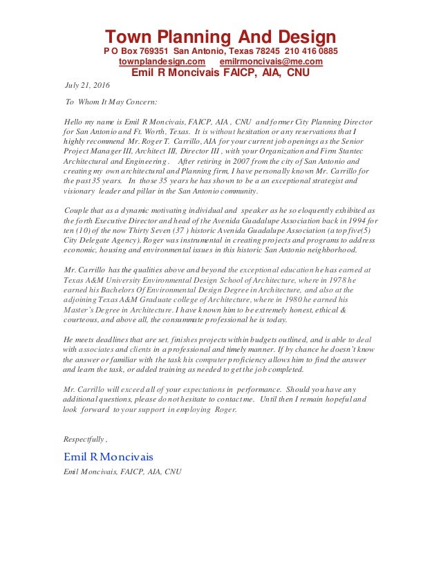 letter of recommendation emil moncivais ver rtc ii signed where to sign a letter of recommendation