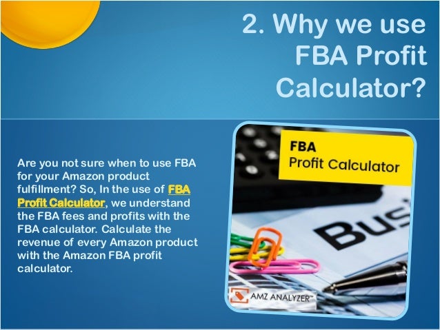 fba fee calculator amz