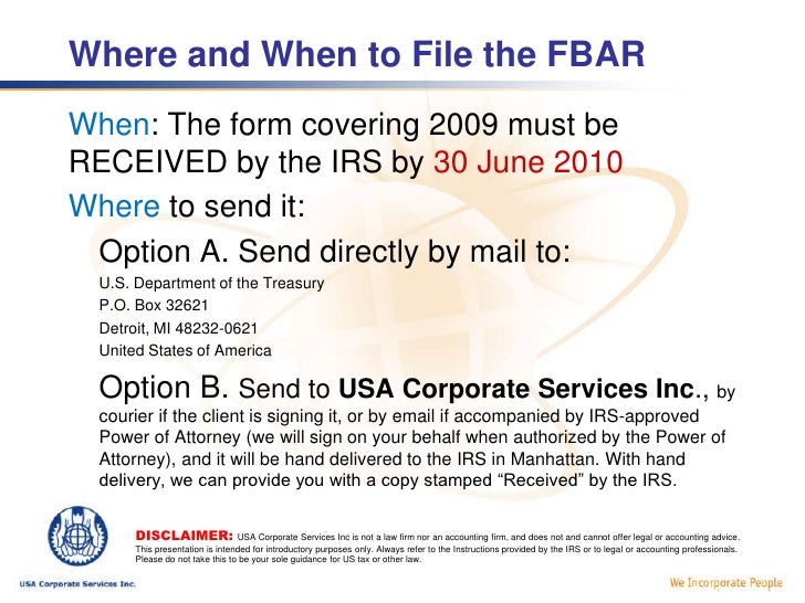 fbar 2010 irs form 2448