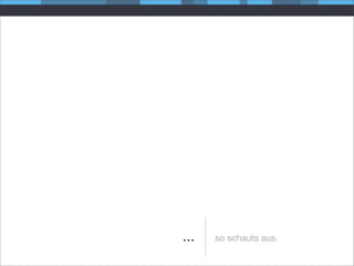 ...   so schauts aus.
 