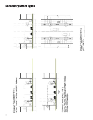 22
Secondary Street Types
 