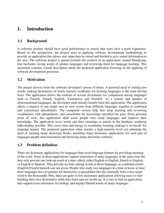 Software development Project Writing | PDF