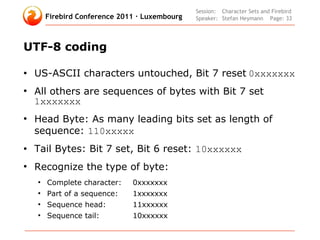 Character Sets and Unicode in Firebird | PDF