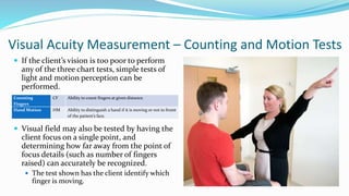 Moving Vision Testing Diagnostic Testing | PPTX