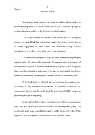Report - PLC Based Electrical Load Management System | PDF