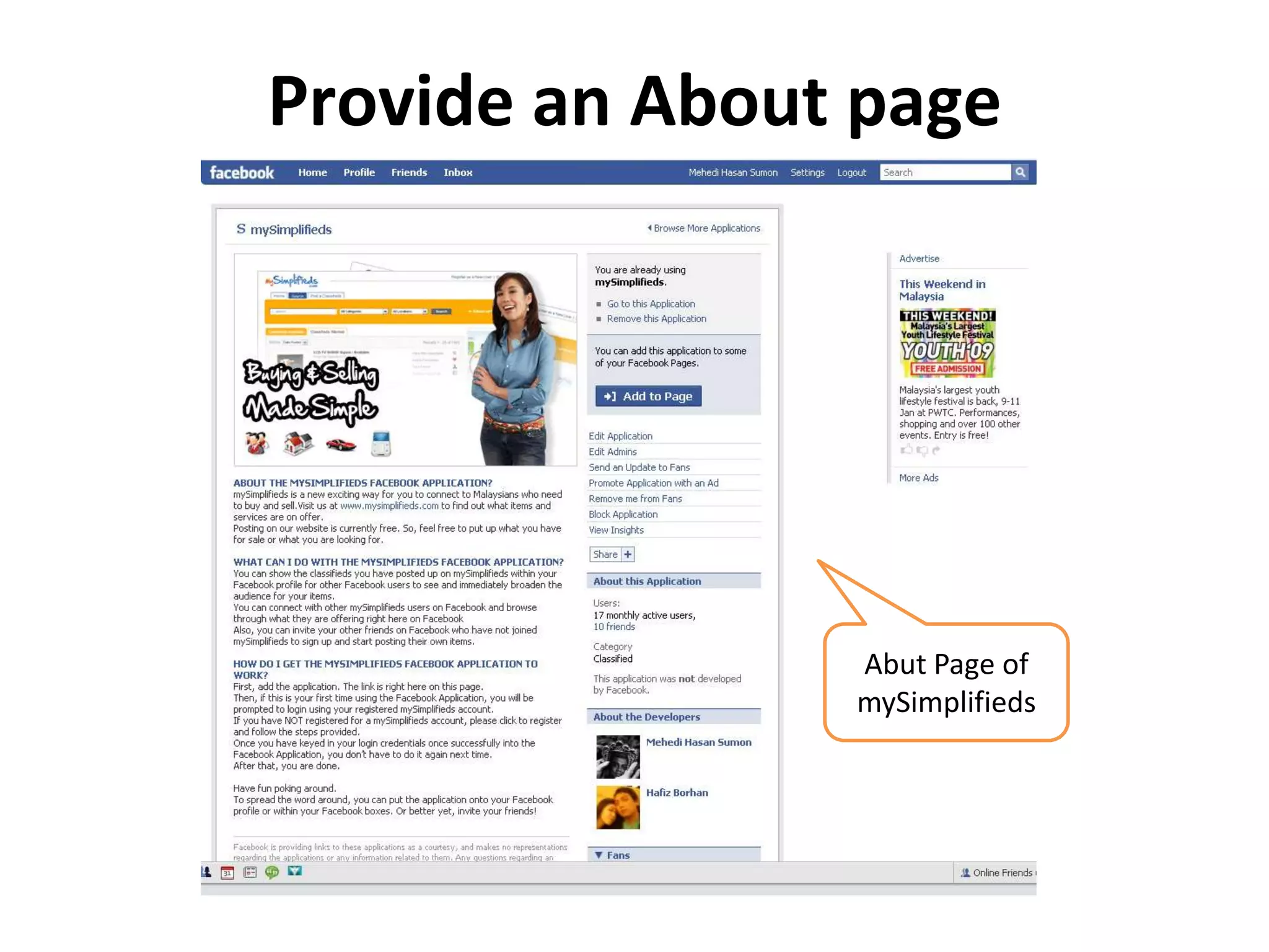 Facebook Developer Garage Cyberjaya