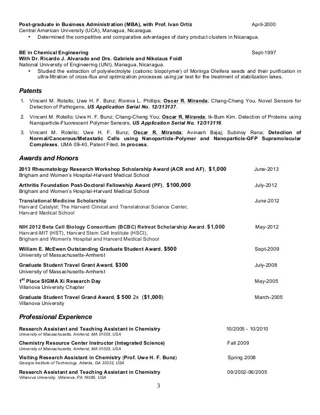 oscar r miranda cv