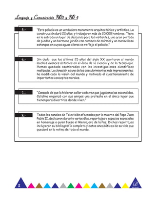 COMPRENSIÓN DE LECTURA