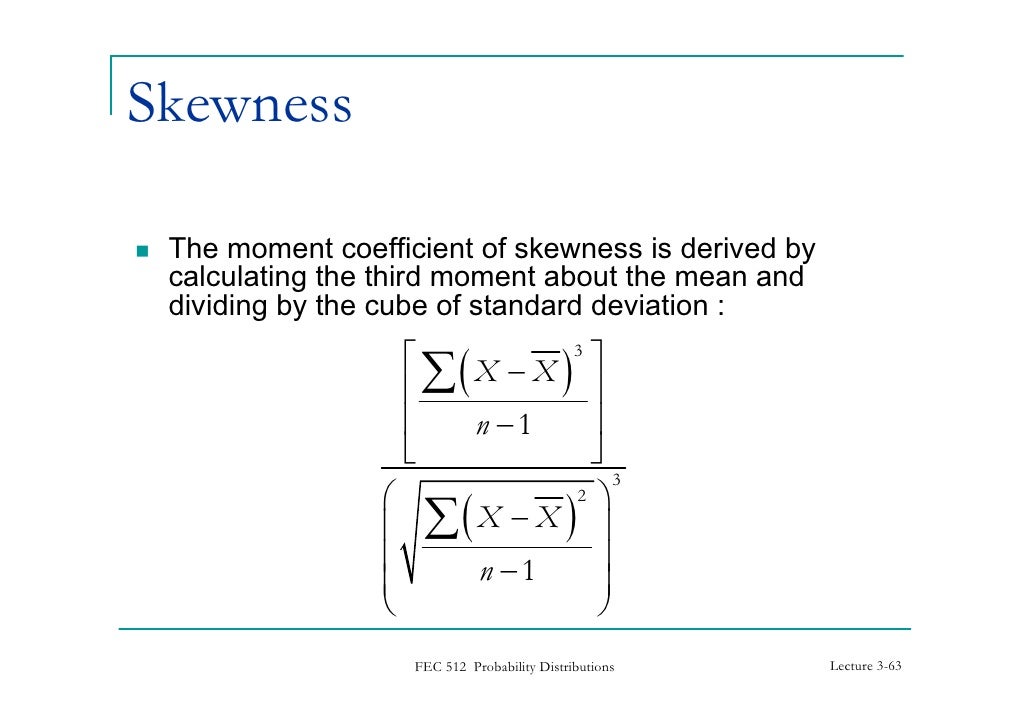 Coefficient Of Skewness Calculator Software Method Coefficient Of Skewness Calculator Software Method