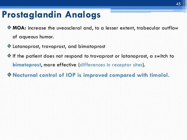 Xalatan Side Effects Vertigo