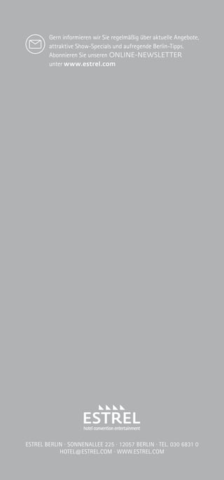 Estrel Berlin: Highlights im Herbst & Winter 20167 