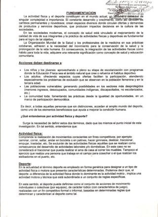 Informe comite deportivo