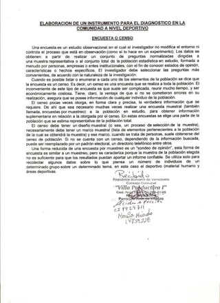 Informe comite deportivo