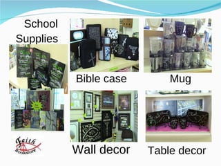   School Supplies Wall decor Table decor Bible case Mug 