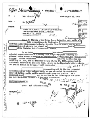 Fbi  files - communism and religion - subversion of church and state -vol (3)