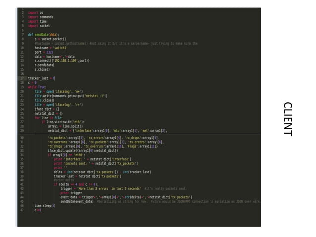 Example Python Script for Nexus 3K | PPT