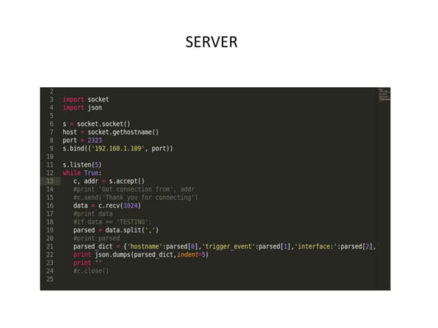 Example Python Script for Nexus 3K | PPT