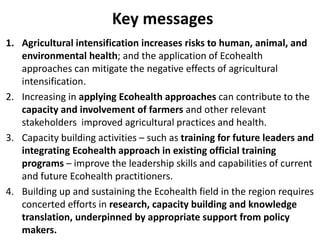 Field Building Leadership Initiative (FBLI): Advancing ecohealth in Southeast Asia