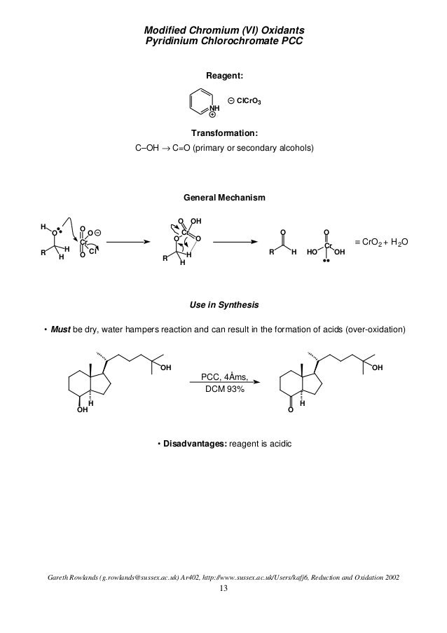 alcohol oxidation Alcohol oxidation mechanism tutorial video using h2cro4, pcc and kmno4 tutorial video learn the step by step mechanism for reacting primary and secondary alcohols with strong and weak oxidizing reagents. alcohol oxidation Alcohol oxidation mechanism tutorial video using h2cro4, pcc and kmno4 tutorial video learn the step by step mechanism for reacting primary and secondary alcohols with strong and weak oxidizing reagents.