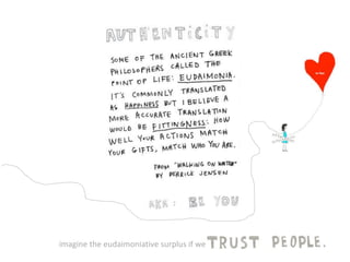 imagine the eudaimoniative surplus if we
 