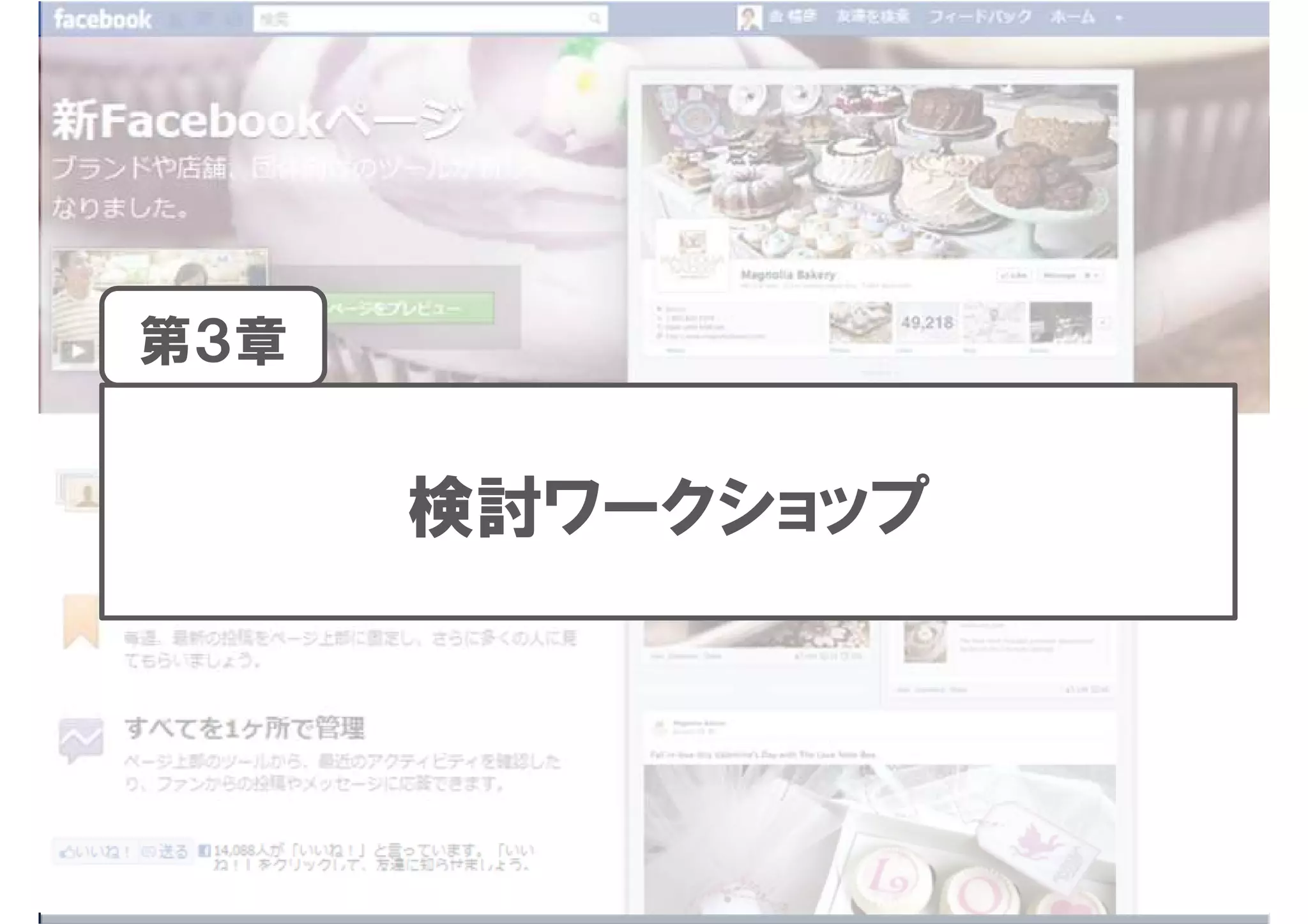 第３章


      検討ワークショップ
 