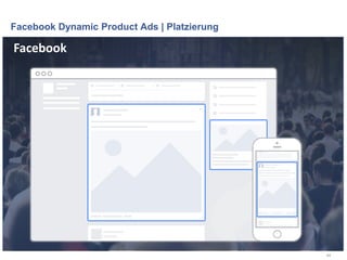 Facebook Dynamic Product Ads | Platzierung
44
Facebook
 