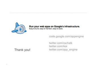 Google App Engine and Social Apps | PDF