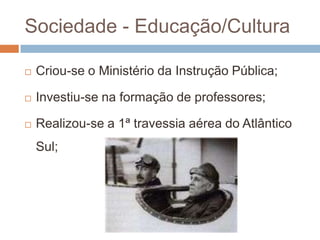 Sociedade - EducaçãoCom o objectivo de diminuir o número de analfabetos em Portugal (70%), os republicanos levaram a cabo inúmeras medidas. 