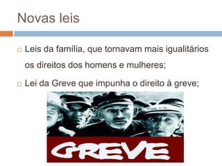 Sociedade - CulturaGago Coutinho e Sacadura Cabral realizaram a 1ª travessia aérea do Atlântico Sul;Egas Moniz realizou a 1ª angiografia cerebral;Gomes Teixeira triunfou na matemática;E Campos Rodrigues destacou-se na astronomia.