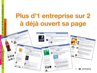 Plus d ’1 entreprise sur 2 à déjà ouvert sa page 