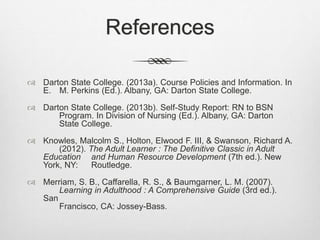 Field Based Project - Introduction to Professional Nursing | PPTX