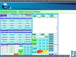 . Payment Screen – Multi Payment Modes 