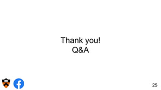 Thank you!
Q&A
25
 