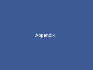Appendix
 