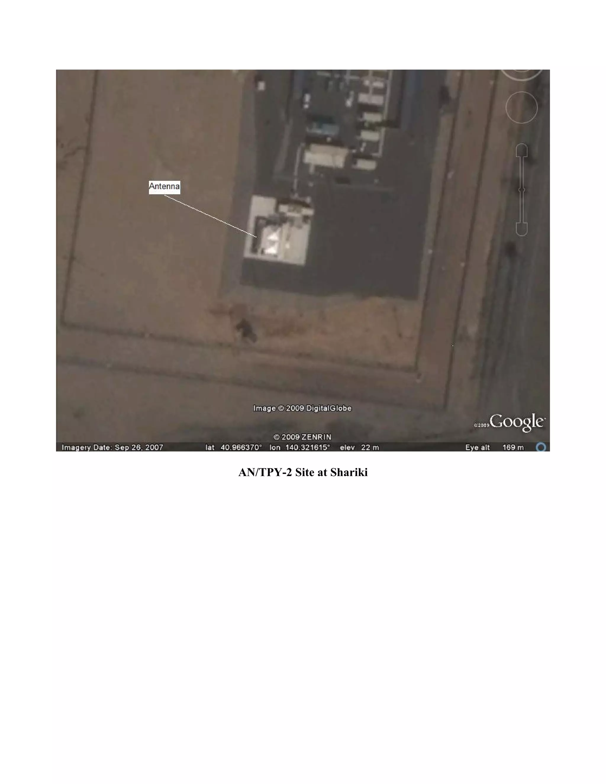 AN/TPY-2 Site at Shariki
 