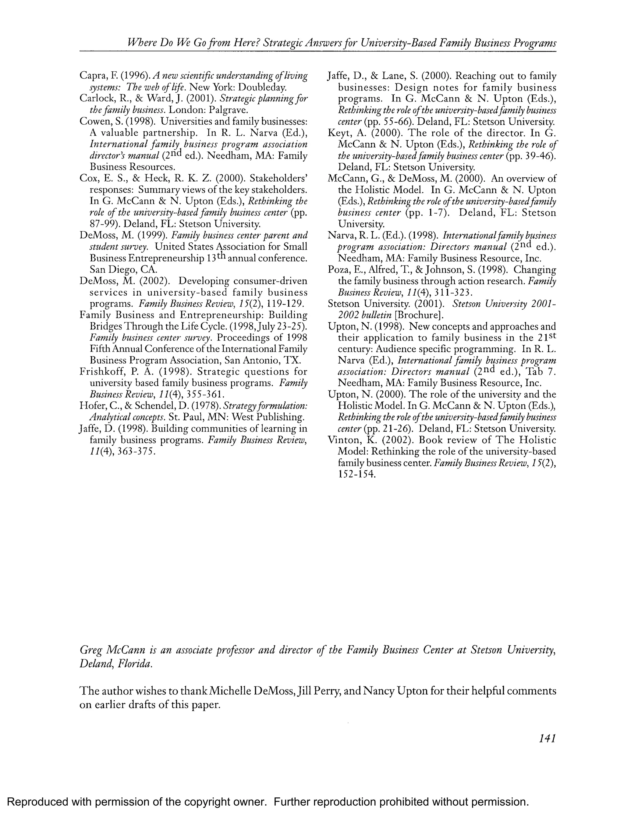 Reproduced with permission of the copyright owner. Further reproduction prohibited without permission.
 