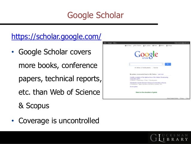 Assessing Research Impact Bibliometrics, Citations and