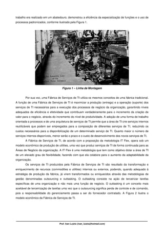 Fábrica de Serviços de TI