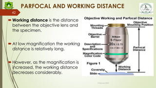 Working Distance In Microscope FBS 101 Cell Structure and Function - L1 Microscopy 26-01-24.pdf