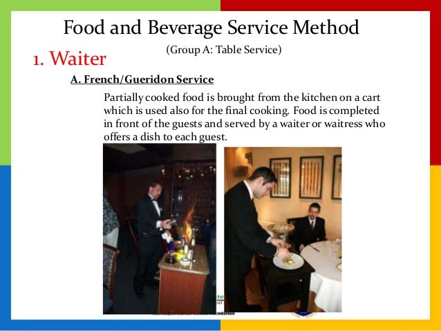 Specialized Service In Food And Beverage Specialized Service In Food And Beverage