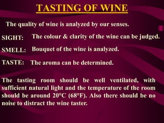 Winemakers and wine writers use a variety of descriptions to communicate the aromas,
flavors and characteristics of wines....